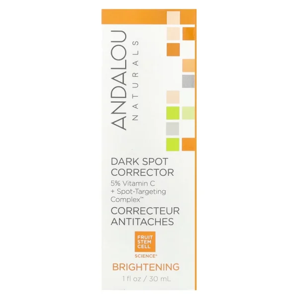 Andalou Naturals Dark Spot Corrector, Brightening Face Serum with Vitamin C, Hyperpigmentation Treatment to Even Skin Tone & May Help Reduce - Image 2